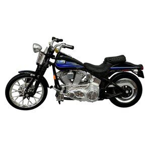 Maisto Die-Cast Harley Davidson Electra Glide Motorcycle Model Plastic 5" long